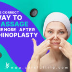 The Correct Way to Massage the Nose after Rhinoplasty