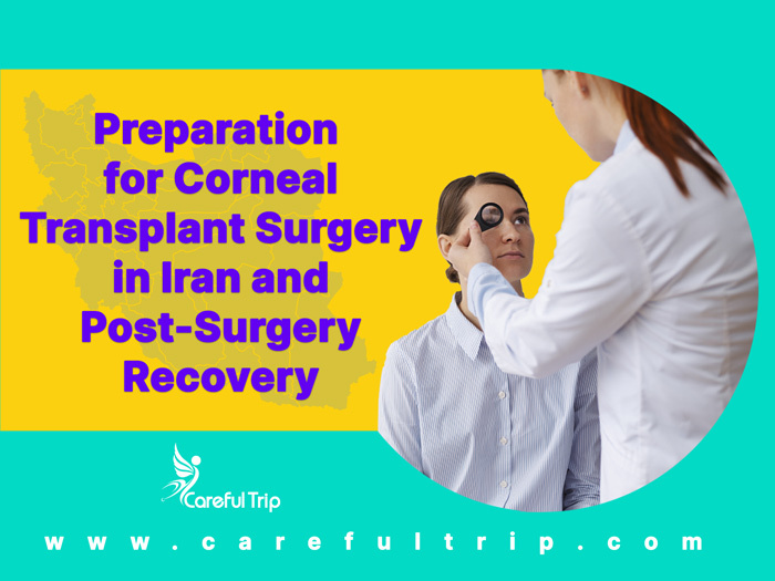 Preparation for Corneal Transplant surgery in Iran