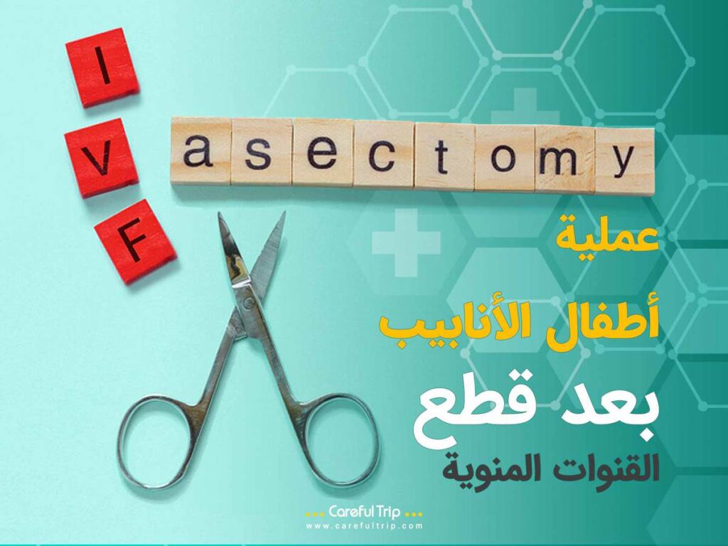 عملية أطفال الأنابيب بعد قطع القنوات المنوية