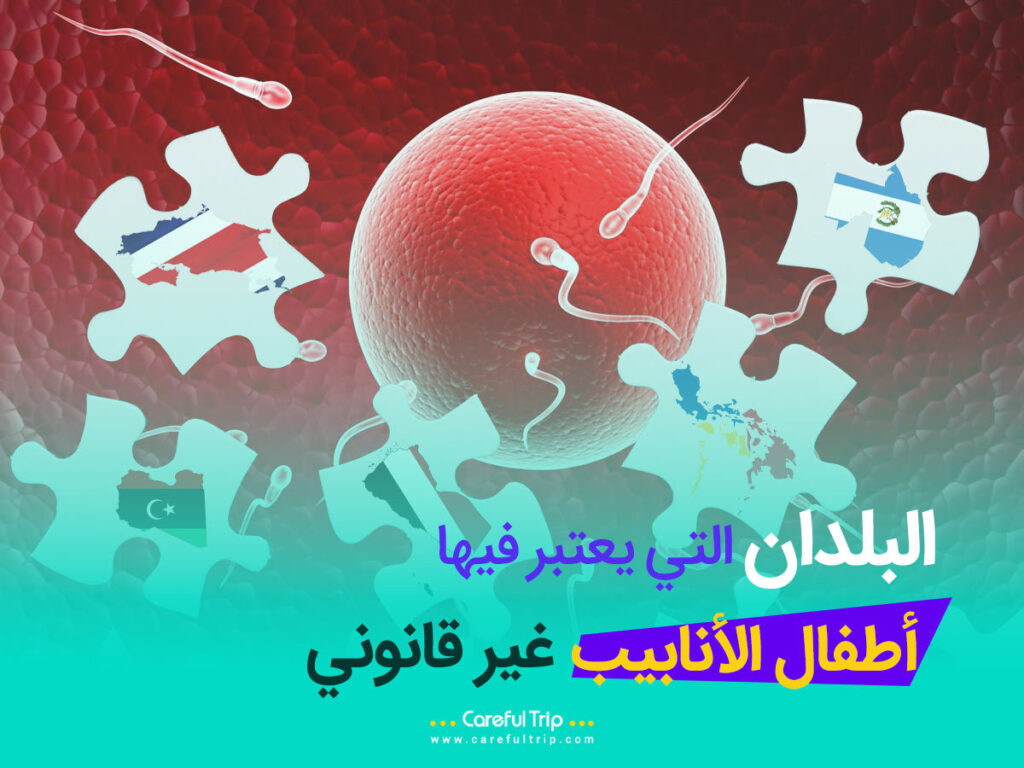 البلدان التي يعتبر فيها أطفال الأنابيب غير قانوني