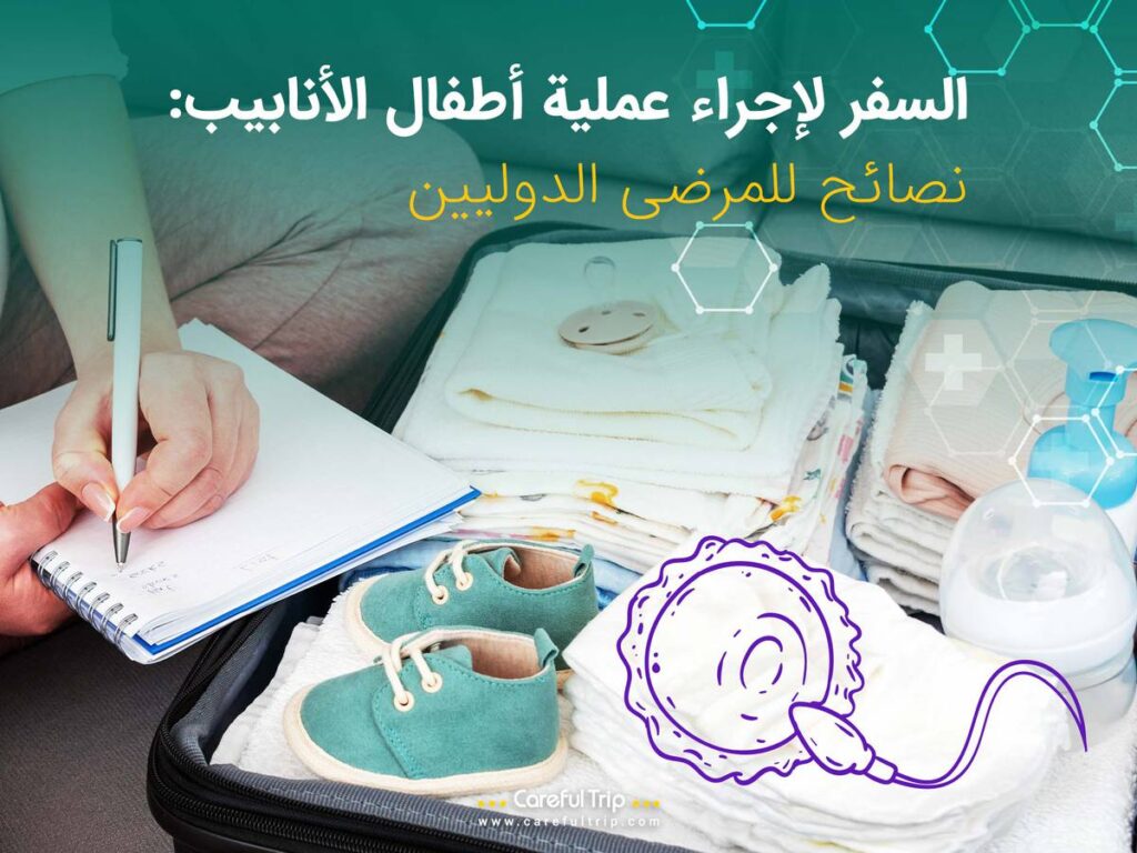 السفر لإجراء عملية أطفال الأنابيب
