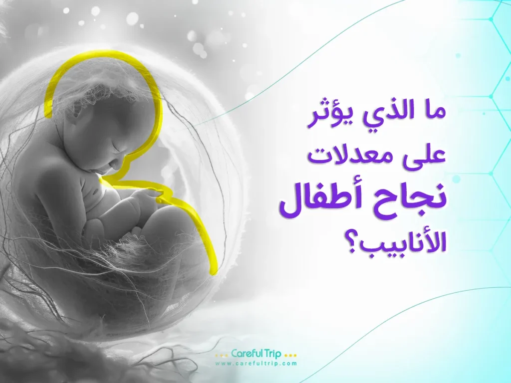 ما الذي يؤثر على معدلات نجاح أطفال الأنابيب؟